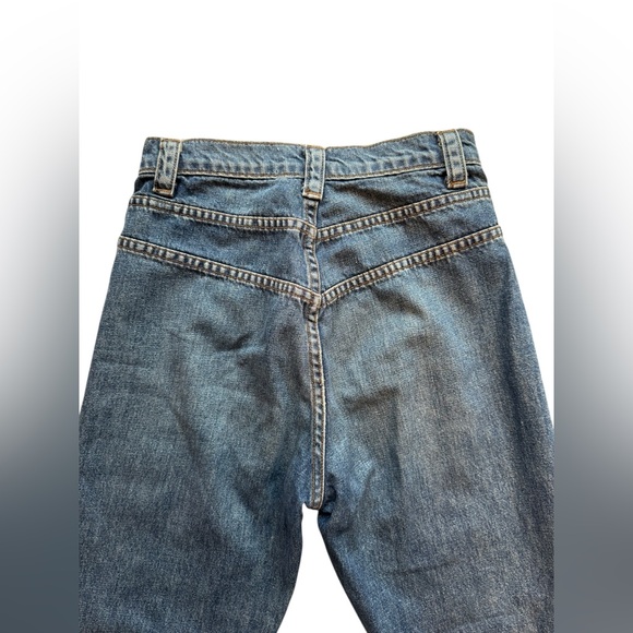 Reformation 70's High Rise Stud Jeans in Medium Wash - Picture 9 of 10